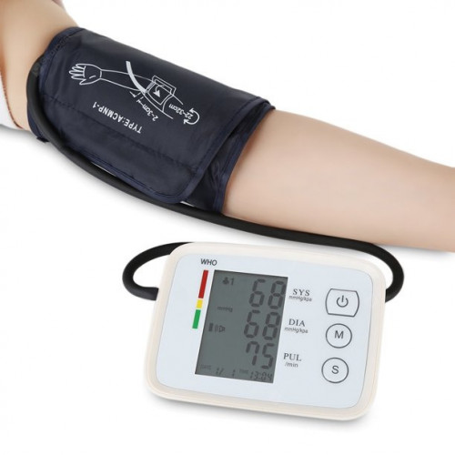جهاز مراقبة ضغط الدم الأوتوماتيكي من نوع الذراع ال...