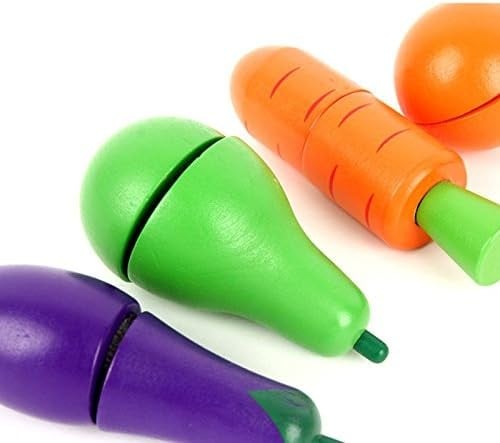 لعبة الفواكه والخضروات الخشبية 2