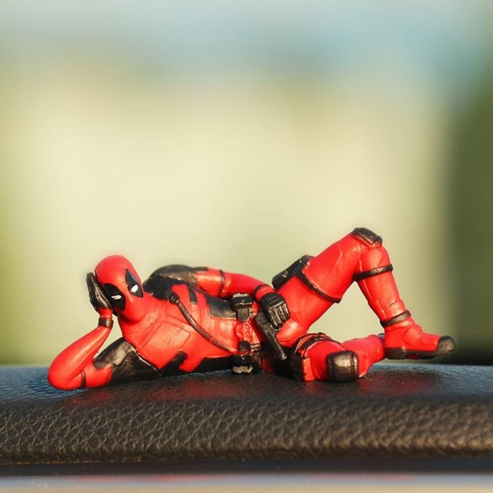 Anime Car Interior Decoration Mini Figure Deadpool Center Console Rearview  Mirror Decoration For Car Accessories - Ajeeb Ghareeb . Phones Tablet Games  Electronics Tools ana Accessories