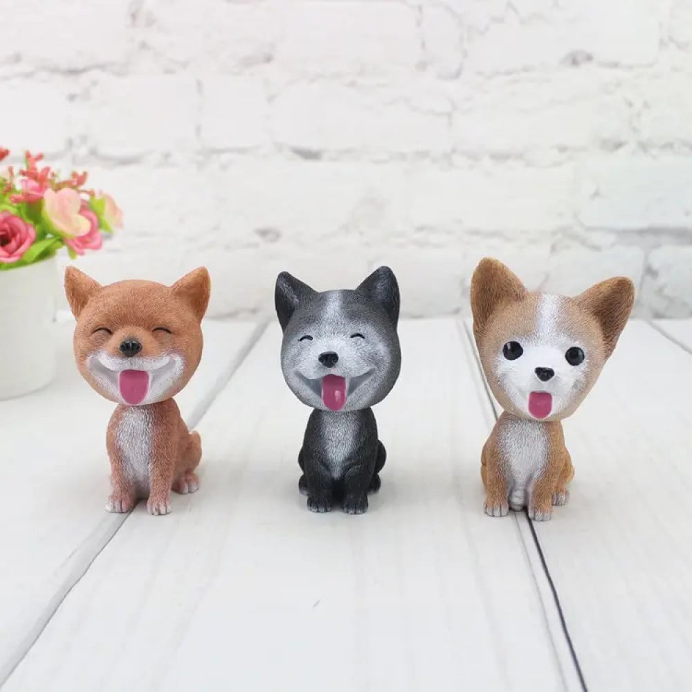 Cute Dog Puppy Car Ornament Lovely Car Deodorize Doll Purifying Air  Interior Decoration Simulation Toy for Children - China Simulation Charcoal  Bag, Dog Doll