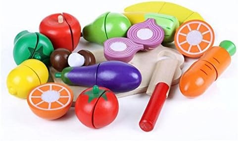 لعبة الفواكه والخضروات الخشبية 2