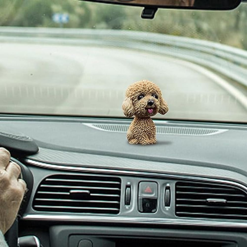 Car Decoration Shaking Dog Head : Cute Dog Car Dashboard Ornament