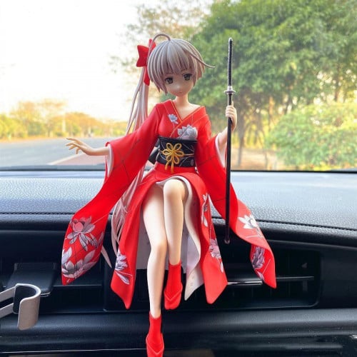 Car decoration set with anime characters and a car scented clip with a  princess design to decorate the car's air-conditioning vent and dashboard -  Ajeeb Ghareeb . Phones Tablet Games Electronics Tools