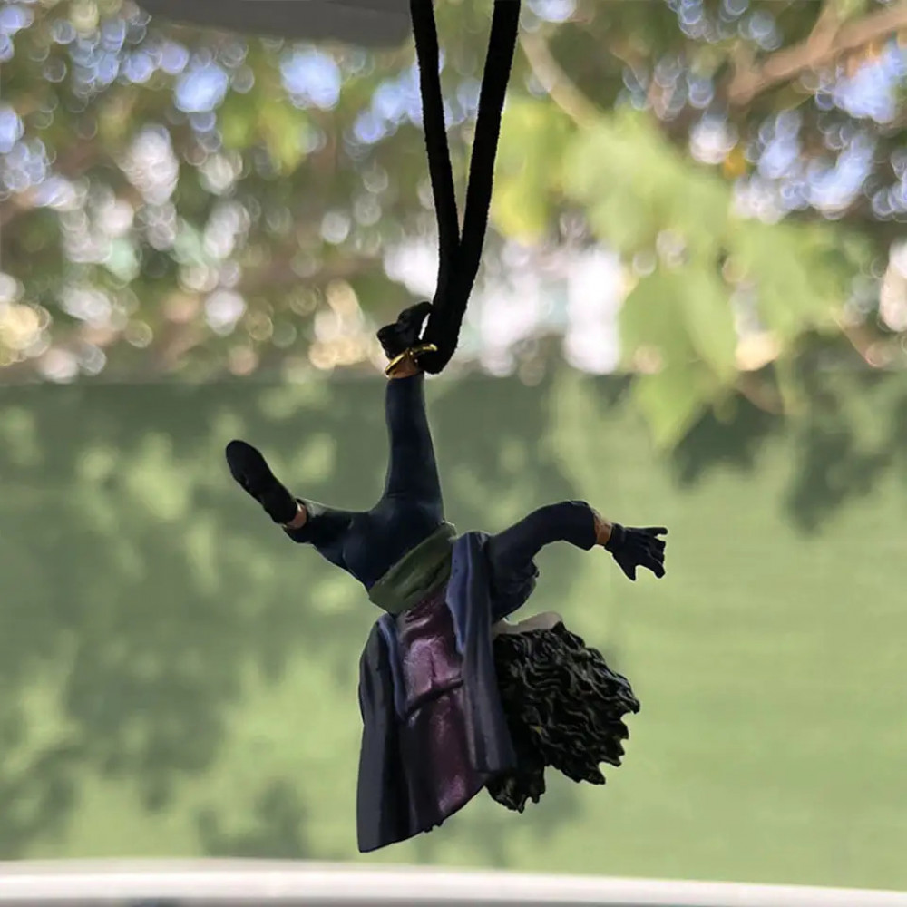 Anime Car Accessories of No Face Man Car , Hanging Swing ,for Car Rear View  Mirrior ,Office Home Hanging Micro Landscape Decor.