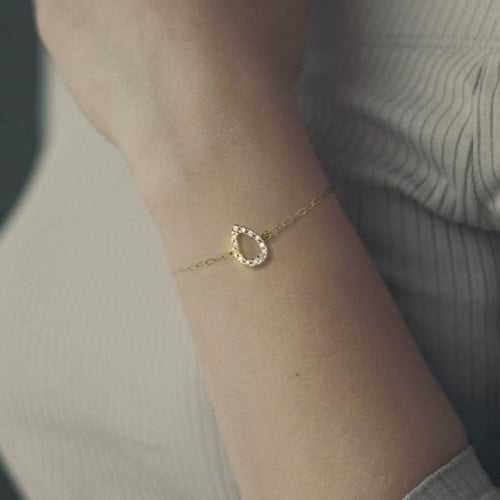 إسوارة ذهب و ألماس