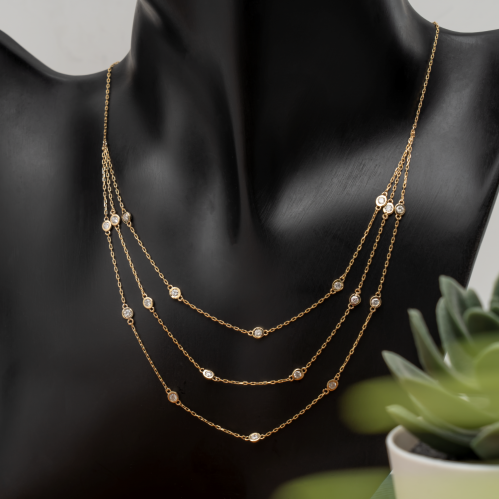 سلسال تشوكر من ثلاث صفوف