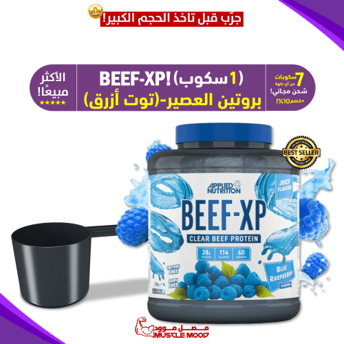 1سكوب آيزو بروتين البيف-(توت أزرق بلوبيري!)-BEEF-X...