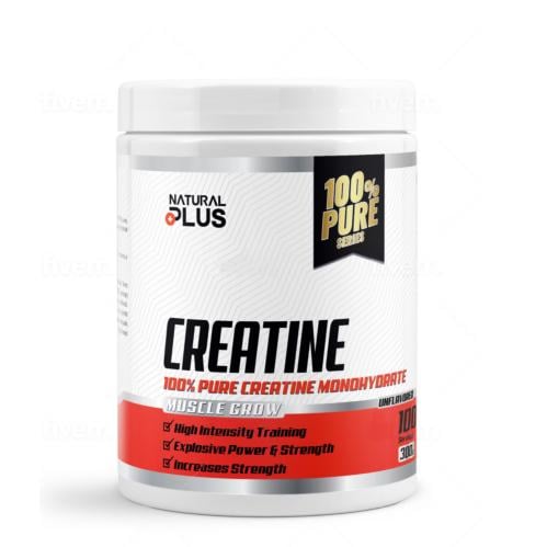 كرياتين بيور مونهيدرات بدون نكهة!-300ج-Creatine Mo...