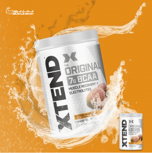 أحماض أمينية XTEND BCAA-أكستند بنكهة المانجو المنع...