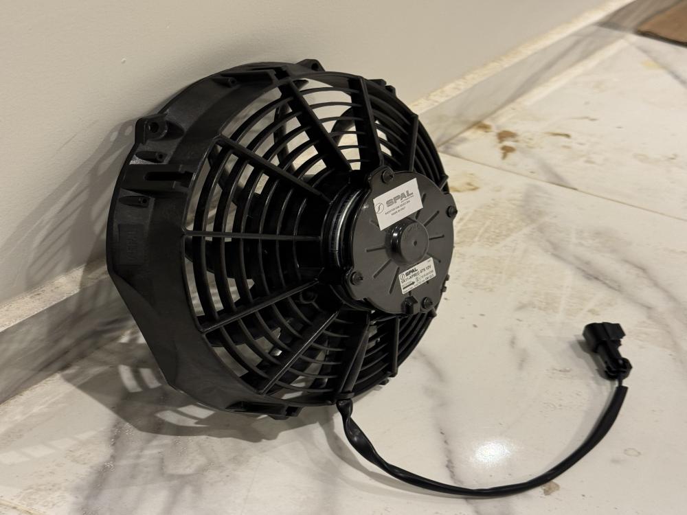 مروحة سبال 10 انش دينمو وسط دفع SPAL FAN MID 10in PUSH- VA11-AP50/C-57S