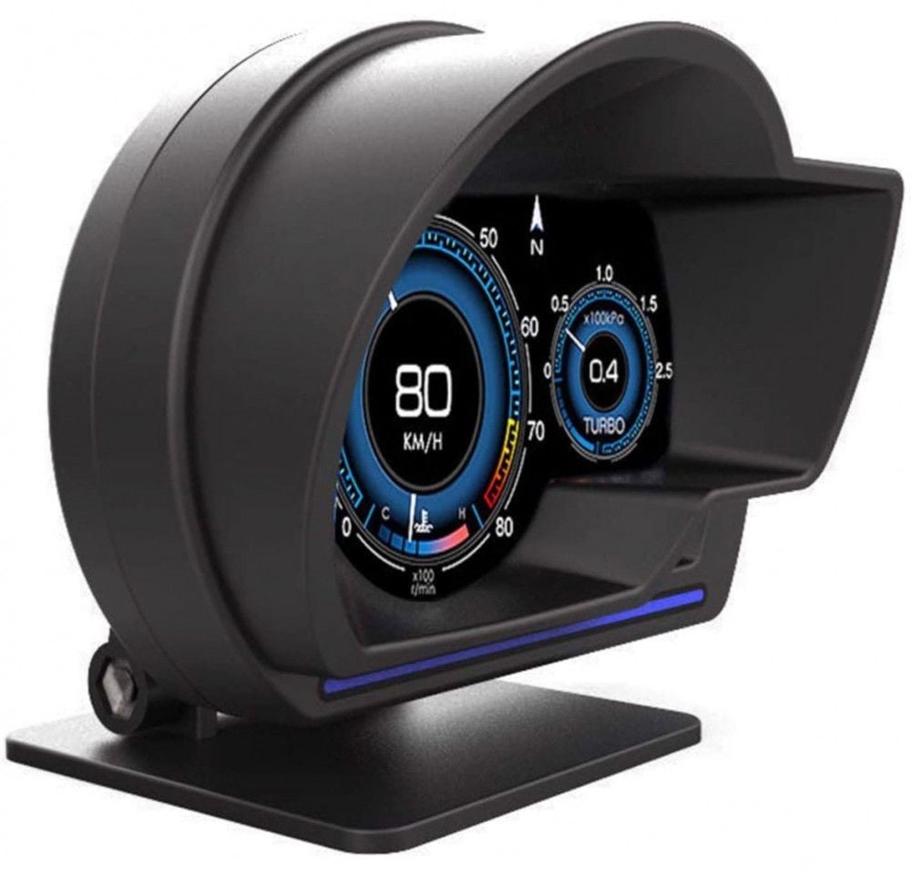 شاشة عرض اتش يو دي للسيارة، مقياس HUD