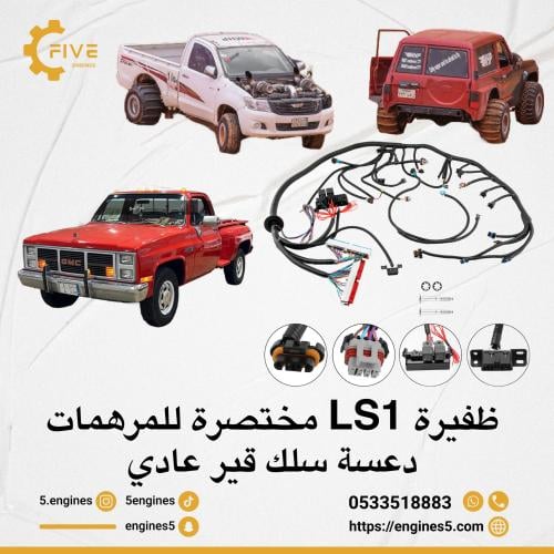 ظفيرة LS1 مختصرة للمرهمات والجموس قير عادي