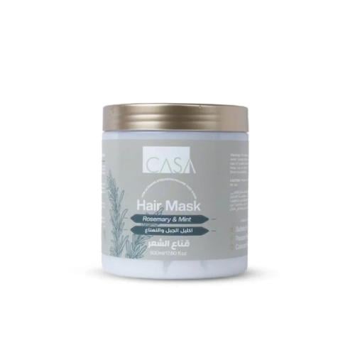 كازا قناع بخلاصة اكليل الجبل والنعناع للشعر 500مل
