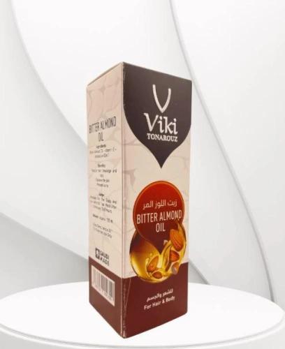 فيكي زيت اللوز المر للشعر و جسم 125 مل