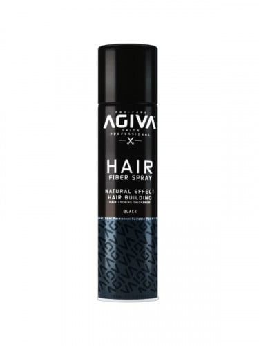 اجيفا - بخاخ الياف بناء الشعر اسود ، 150 مل