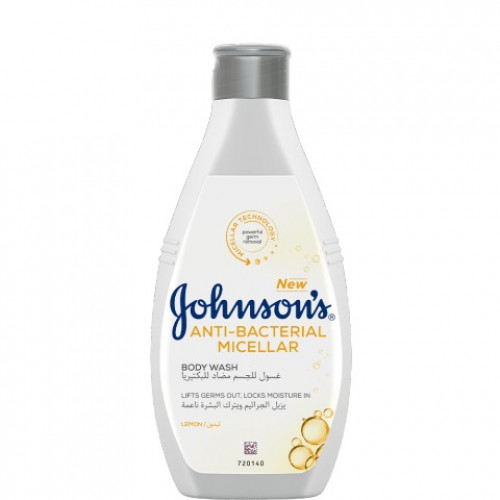 جونسون سائل استحمام للبكتيريا 250 مل ليمون