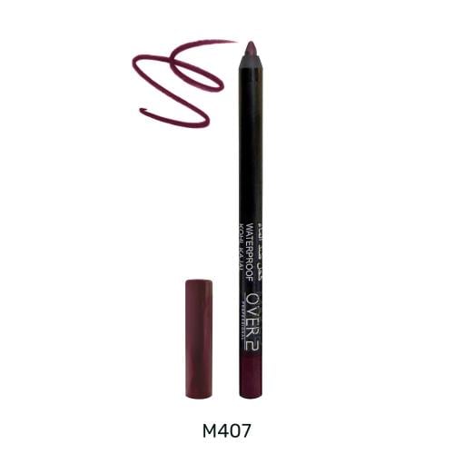 قلم كاجل مقاوم للماء عنابي من ميك اوفر22 - M406