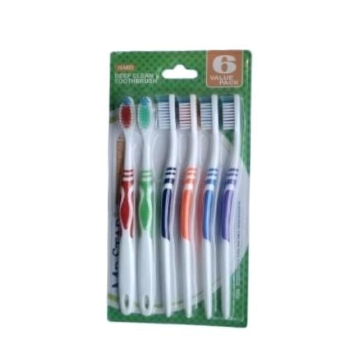 مستر ستار مجموعة فرش اسنان 6 حبات