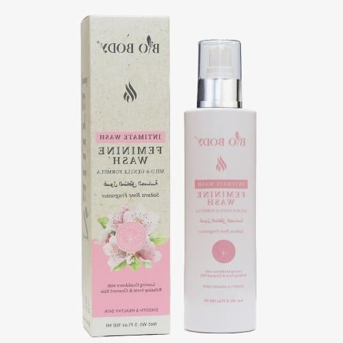 BIO BODY غسول لتفتيح الاماكن الحساسه 150 مل