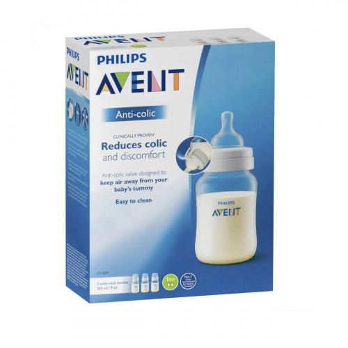 رضاعة افينت المضادة للمغص 260مل*2