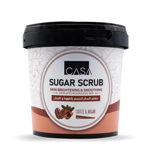كازا مقشر السكر بالقهوة والارجان للجسم 600غ