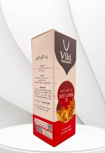 فيكي زيت  اللوز الحلو الشعر و الجسم 125 مل
