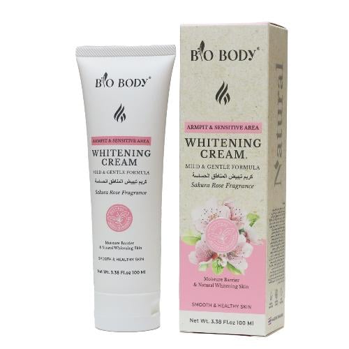 BIO BODY كريم تبيض المنطقة الحساسه 100 مل