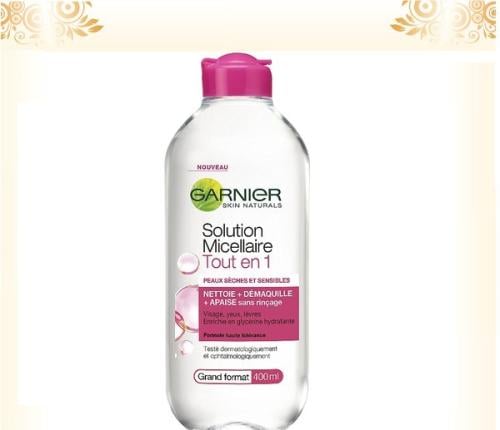 جارنير سكين اكتيف مزيل مكياج ميسيلا 400 مل