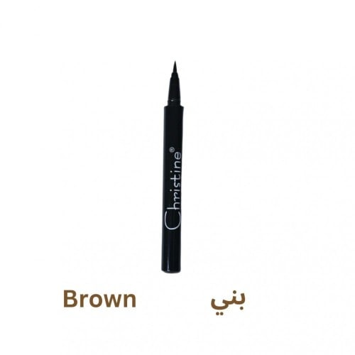 قلم تحديد العيون السائل بني  من كرستين CH111