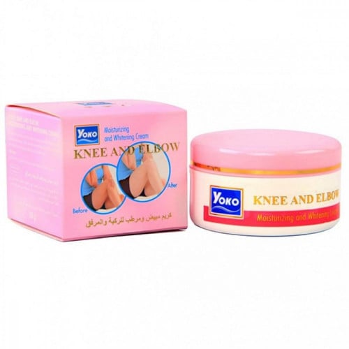 يوكو  كريم مبيض ومرطب للركبة والمرفق 50جرام
