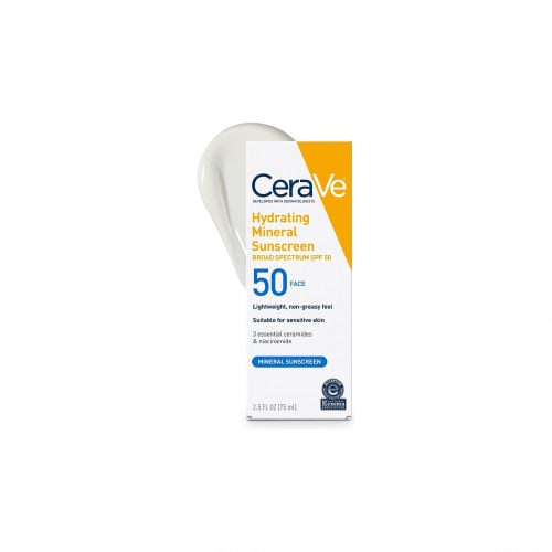 سيرا في- لوشن واقي شمس ومرطب للوجه (50SPF) 75 مل