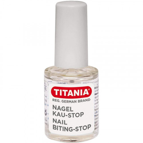طلاء شفاف مانع قضم الأظافر من ماركة TITANIA الألمانية، 10مل 1106