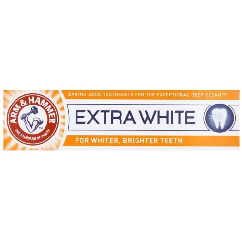 معجون أسنان Arm & Hammer Extra White Baking Soda لأسنان أكثر بياضًا وأكثر إشراقًا 125g