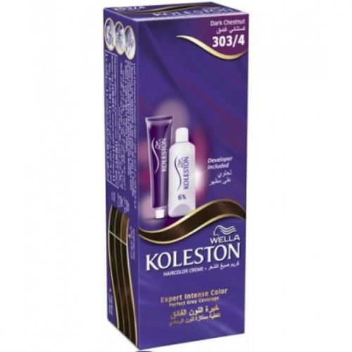 صبغة  شعر كولستون كستنائي  غامق303/4  50مل