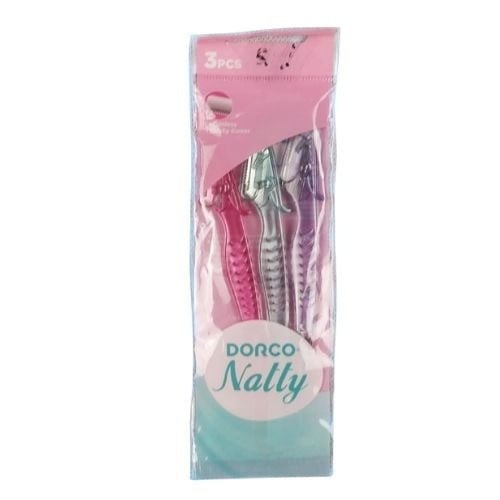 DORCO NATTY شفرة أحادية الدقة 3 قطع