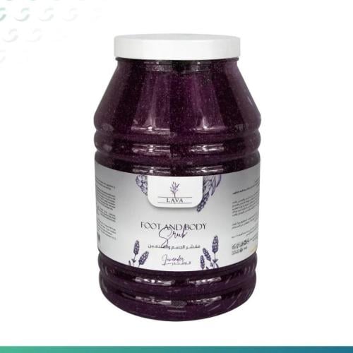 لافا مقشر الجسم والقدمين لافندر 5 كلو