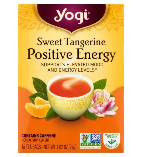 يوغي شاي سويت تانجرين الطاقة الإيجابية 16 كيس