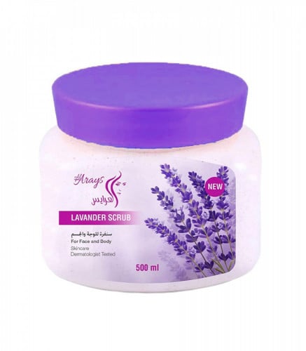 صنفرة للوجه والجسم باللافندر من العرايس 500مل