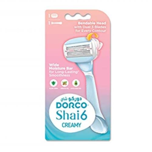 دوركو ماكينة حلاقة شاي 6 كريمية 2+1