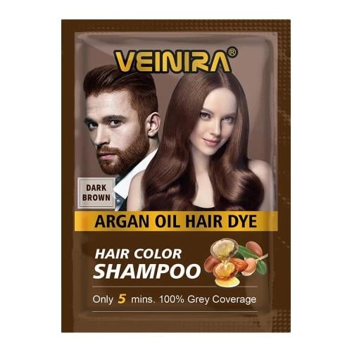 فنيراشامبو صبغةالشعربني غامق25 مل