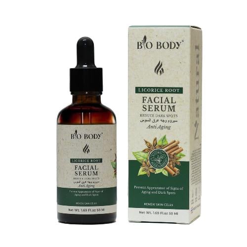 BIO BODY سيروم عرق السوس للوجه 50 مل