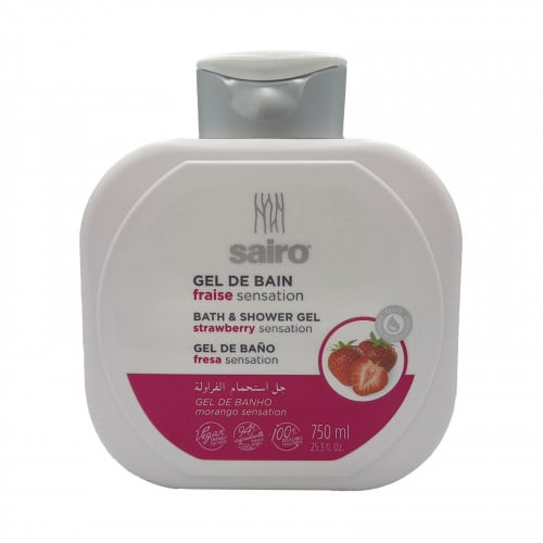 سايرو جل استحمام برائحة الفراولة , 750 مل