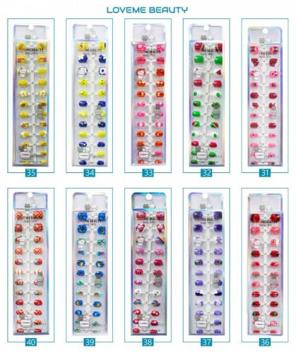 لافمي اظافر اطفال24 حبه