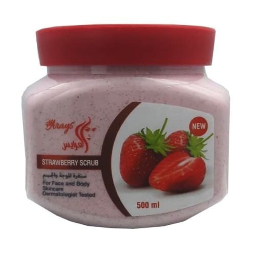 صنفرة الوجه و الجسم بالفراولة من العرايس 500مل
