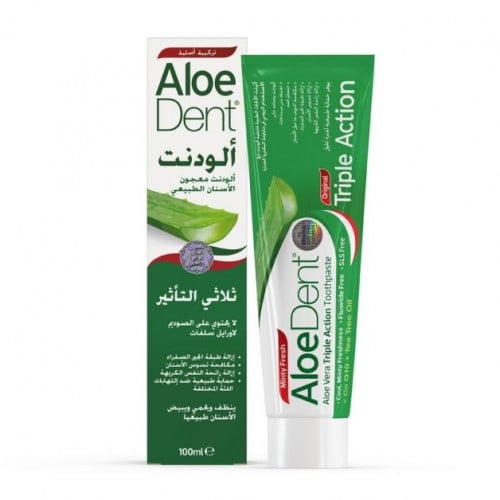 معجون الودنت لتبيض الاسنان ثلاثي التأثير (100 مل)