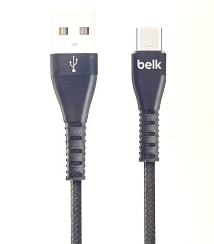 سلك منفذ USB شحن تايب سي BELK نوع TYPE-C من القماش...