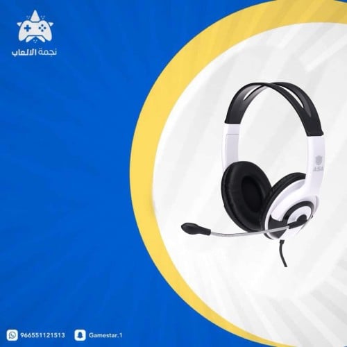 ASA - 003 سماعة الألعاب السلكية فوق الأذن مع ميكرو...