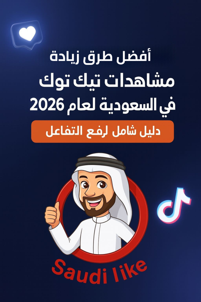 أفضل طرق زيادة مشاهدات تيك توك في السعودية لعام 2026 (دليل شامل)