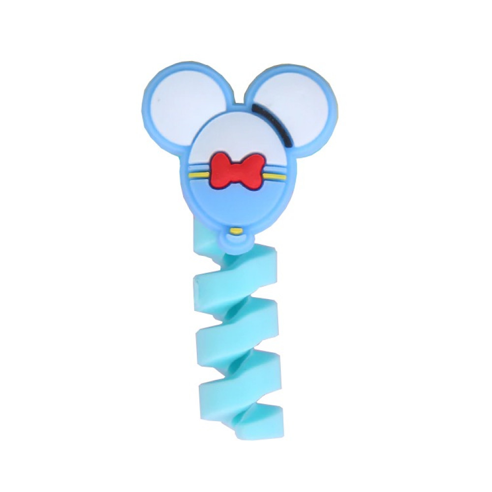 حامي كيبل سيليكون اشكال كرتونية المستخدم الرقمي