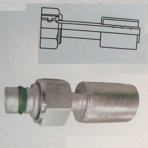 CONNECTOR SEAL LOCK 3-8 F-MALE No 10793W  توصيله مع ربل داخلي وجلبه